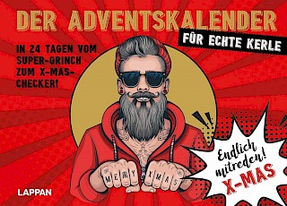 Cover: Der Adventskalender für echte Kerle, Gitzinger, Höke, Schmelzer